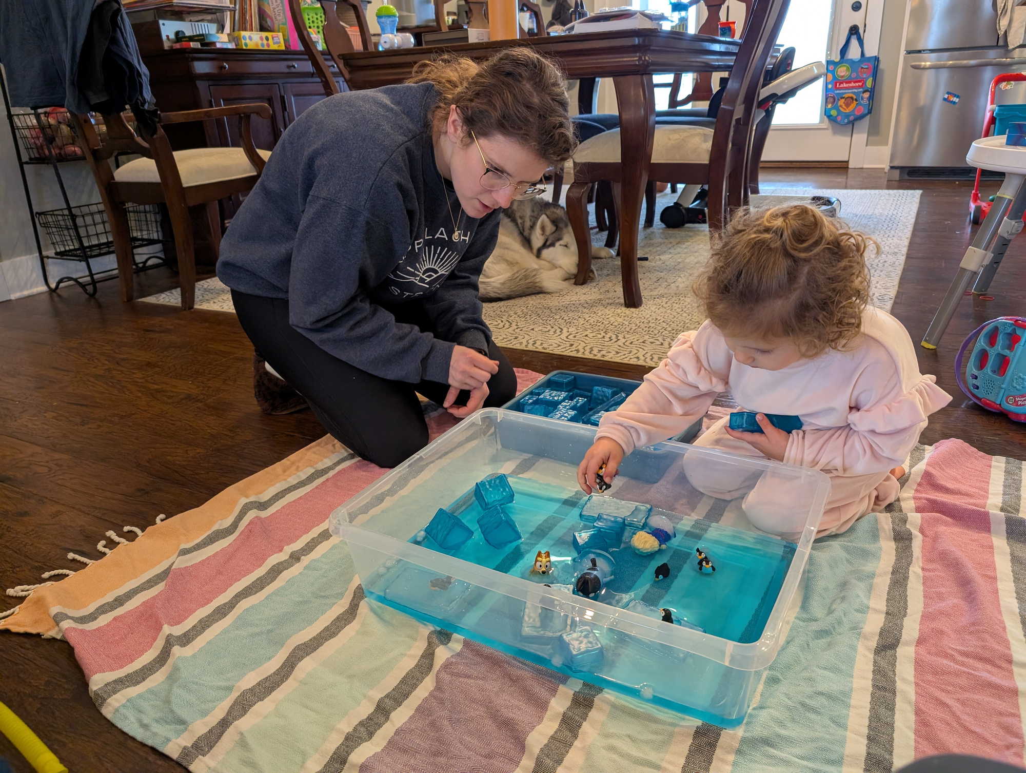 Snowy day indoor activities