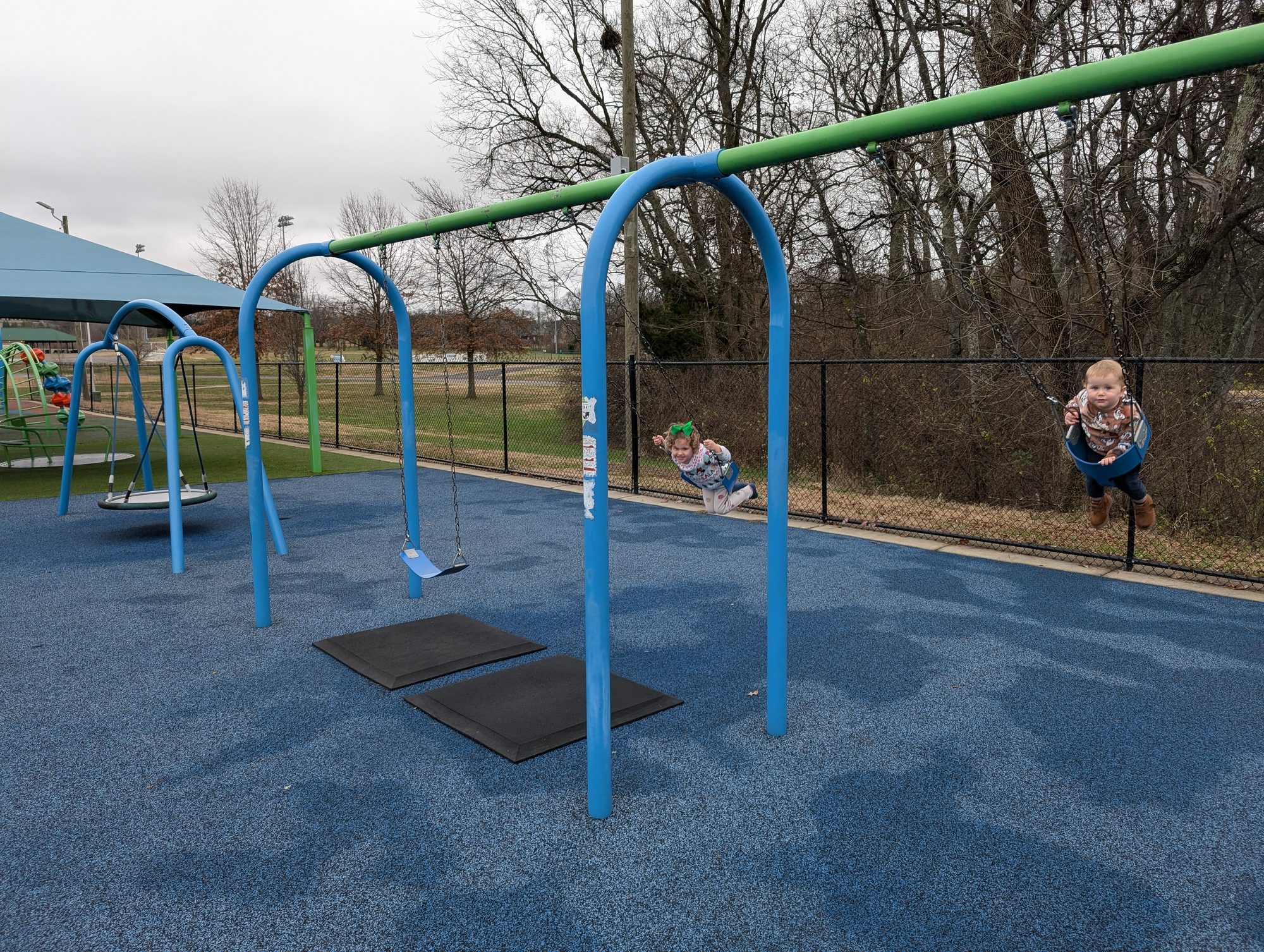 Saturday mornings at the park are the best