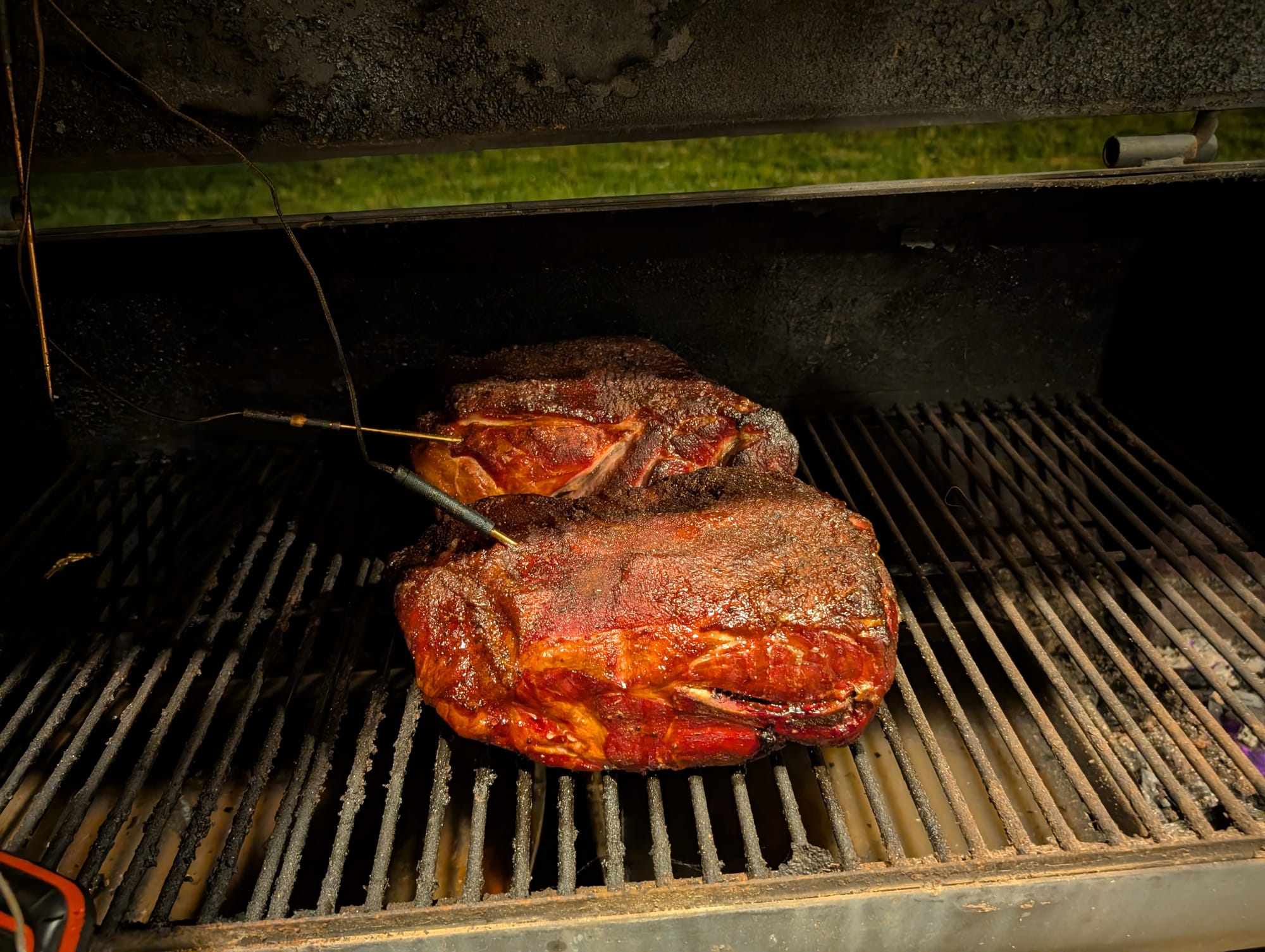 Smoked some pulled pork for Ellie’s birthday party