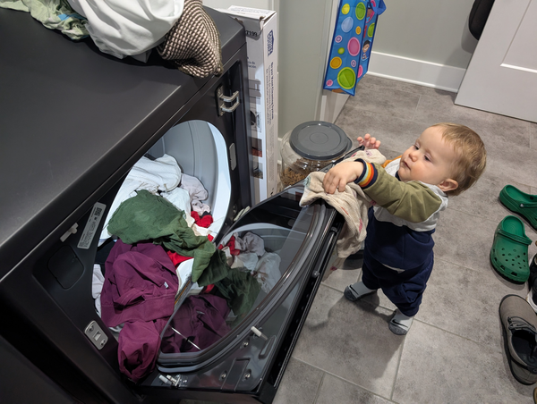 One of Dad’s lil helpers