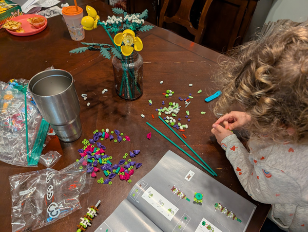 My little Lego helper 🌷