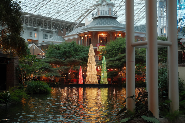 We took our yearly visit to the Gaylord Opryland Hotel & the Opry Mills mall🎄