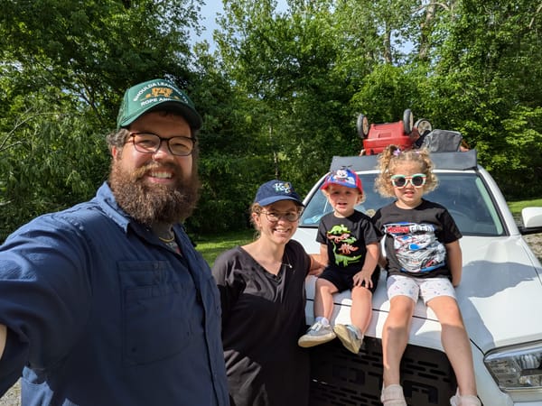 Our first camping trip with the kids