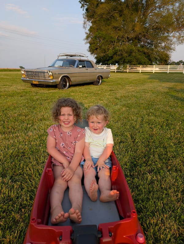 Smiles and wagon rides